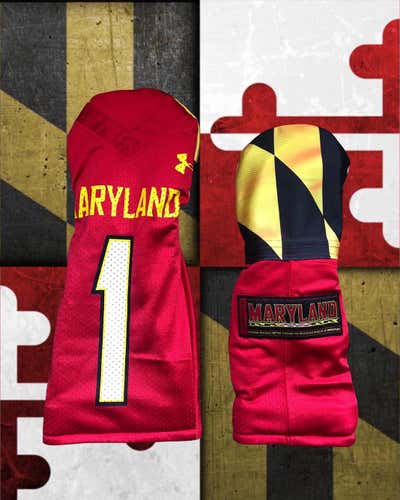 Maryland Terrapins Driver & Fairway Wood Head Cover