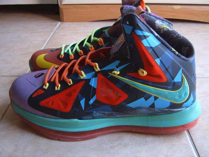 New Men's Nike Lebron 10 (X) Size 11 Basketball Shoes
