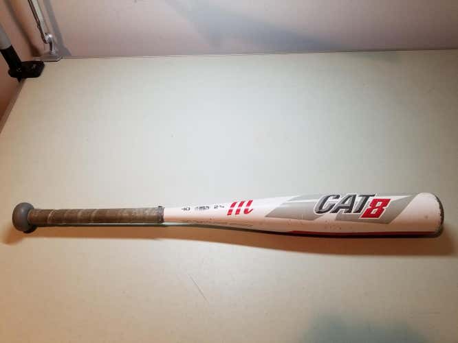 Used Marucci CAT 8 Coach Pitch Bat 27/17 USSSA 2 3/4" Junior Big Barrel MJBBC8