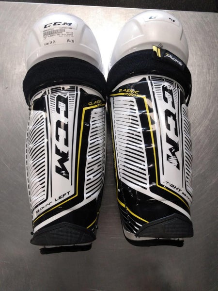 Used Ccm Classic Pro 14" Ice Hockey Shin Guards