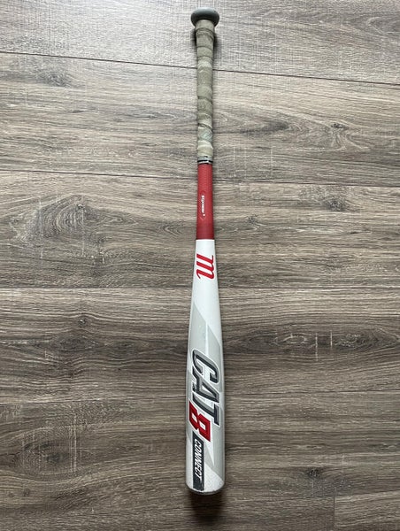 Used High School/College BBCOR Certified 2019 Marucci Composite Cat 8 Connect Bat (-3) 28 oz 31"