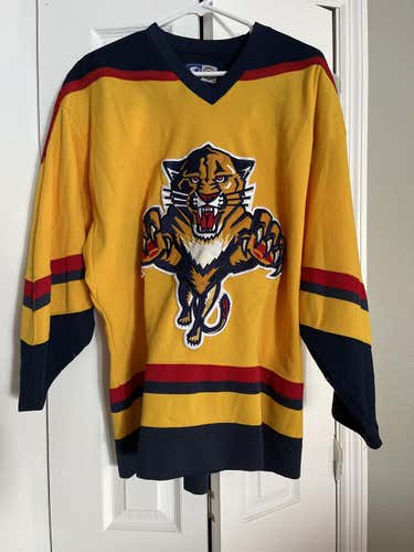 Yellow Used Large Starter Jersey