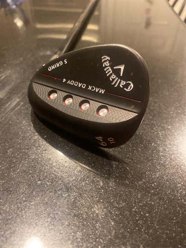 Used Right Handed Mack Daddy 4 Stiff Flex 64 Degree Wedge