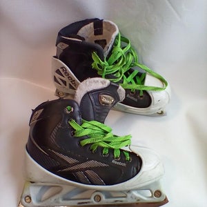 Used Reebok 12k Junior 01 Ice Skates Goalie Skates