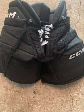 Like New! Black Senior Used Medium CCM Premier R1.9 Hockey Goalie Pants