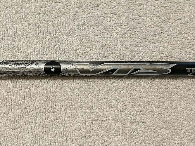 UST MAMIYA VTS TOUR SPX 4A BLACK SENIOR FLEX DRIVER SHAFT W TIP AND GRIP