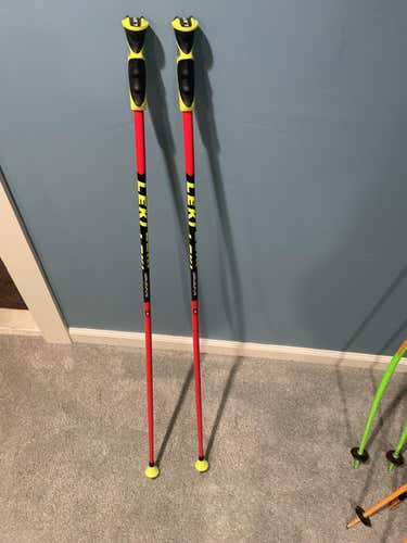 New 46in (115cm) Leki World Cup Lite GS Ski Poles