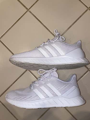White Adidas Trainers size 11