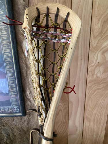 Wooden Stick - handmade by Jack Johnson of Akwesasne Mohawk Nation