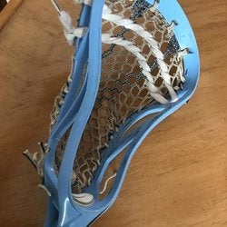 Light blue Nike vapor lacrosse head