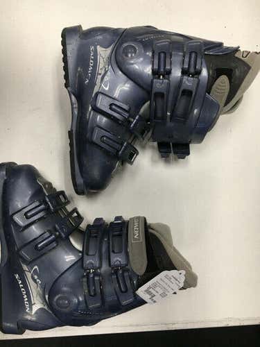 Salomon 5.0 Blue Size 23 /5  Used Downhill Ski Boots