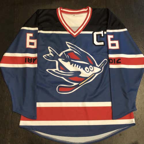 Inkopolis Squaps Splatoon 2 Hockey Jersey MEDIUM