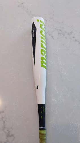 Used Kid Pitch (9YO-13YO) USSSA Certified 2017 Marucci Composite Hex Composite Bat (-10) 19 oz 29"