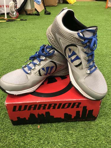 Gray Adult Size 12 (Women's 13) Warrior Shoes
