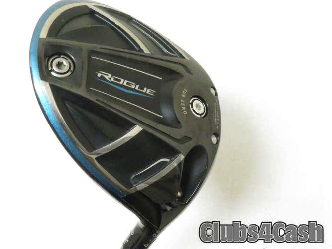 Callaway Rogue Sub Zero Driver 9* HZRDUS Yellow 76g  6.5 X Flex .. Clean