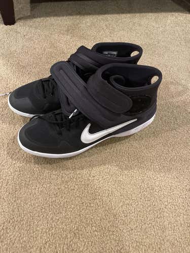 Black Men's Metal High Top Huarache