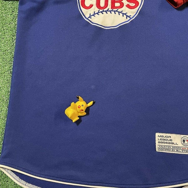 Chicago Cubs Jersey Shirt Boys Large Youth MLB Baseball Retro Pullover Kids