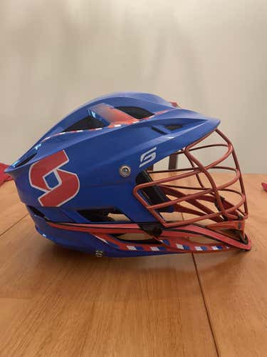 Blue Adult Player's Cascade S Helmet