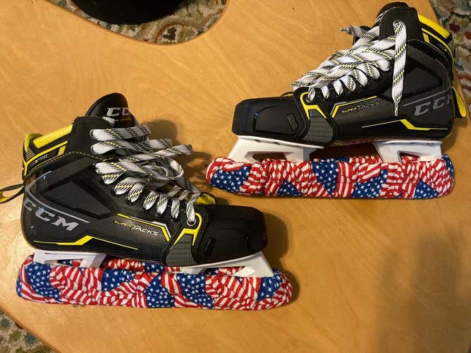 CCM Super Tacks AS3 Pro Goalie Skates NEW Size 9