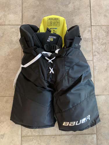 Black Senior Small Bauer  Supreme 2S Hockey Pants
