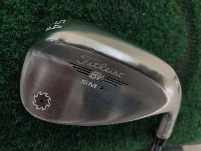Titleist Vokey SM7 F Grind 54 Degree Sand Wedge 54.10  Project X 6.0 Stiff Flex