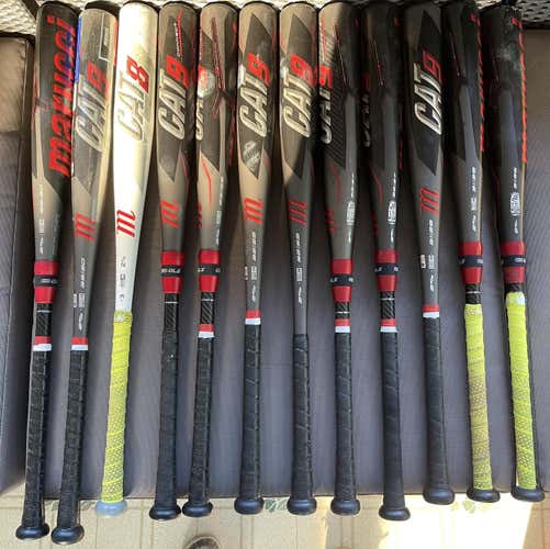 Marucci and DeMarini Bats