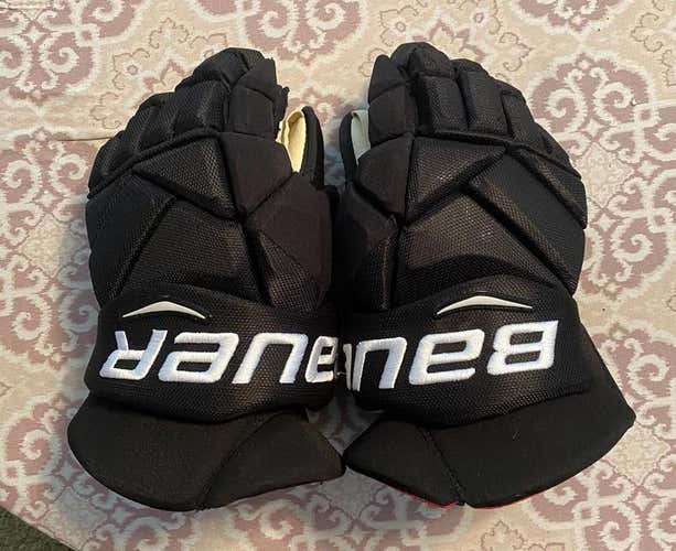Bauer 1X Pro Pro Stock Gloves 15” Anaheim Ducks