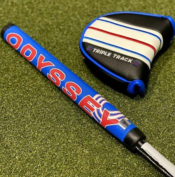 Odyssey Triple Track #7 Seven Mallet Putter w/ Oversize Grip 35