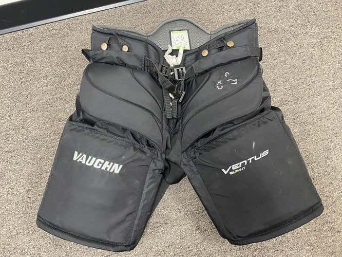 Black Intermediate XL Vaughn Ventus SLR Int Goalie Pants
