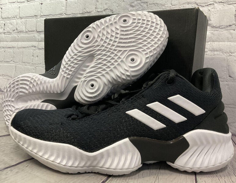Adidas Pro Bounce 2018 Low Basketball Black Size 7 New With Box | SidelineSwap