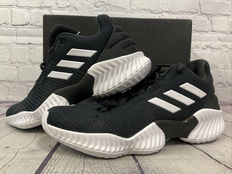Adidas Men's Pro Bounce 2018 Low Basketball Black Size 7 New With Box | SidelineSwap