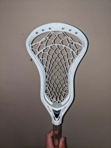 Evo 5, Cheap Shipping! Strung 6d mesh white Warrior