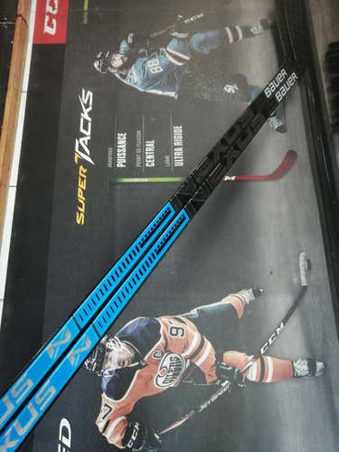 2 Pack | P28 | 65 Flex | New Bauer Team Nexus LH Hockey Stick Toe Pattern Pro Stock