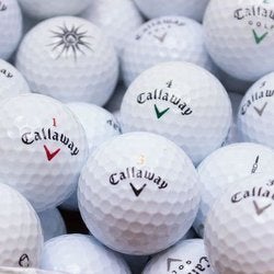 Used Callaway 50 Pack Balls Assorted