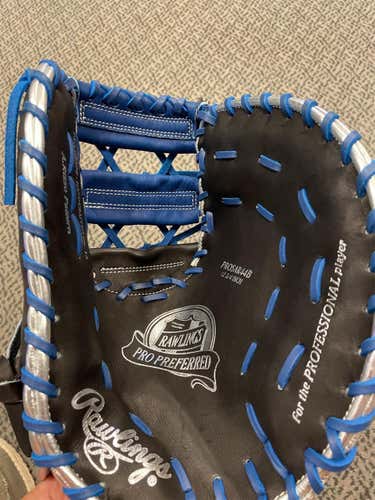 Black New First Base Rawlings Pro Preferred 12.75" Baseball Glove