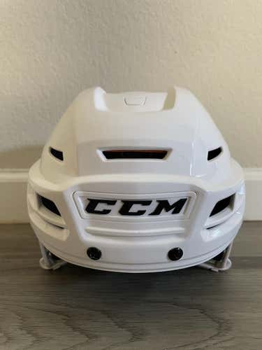 White Used Large CCM  Tacks 710 Helmet