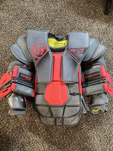 Bundle! Read Description: Used Warrior RG4 Pro Senior XL Goalie Chesty