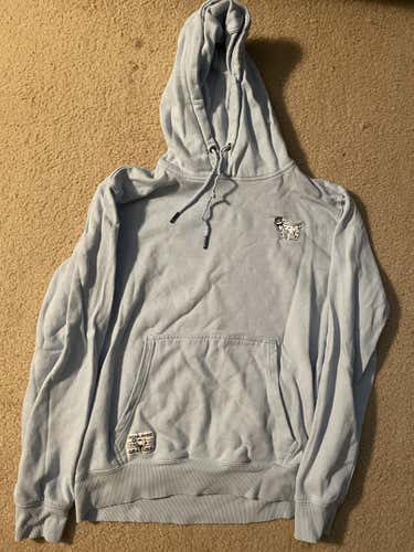 Adult Large Goat USA Blue Hoodie