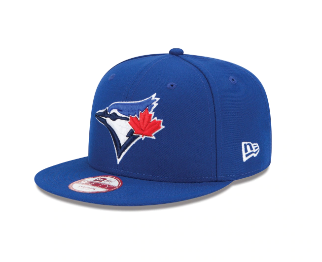 Toronto Blue Jays New Era Base Trucker 9FIFTY Snapback Hat - Royal/White