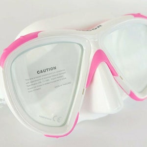 NEW $60 Dacor DL Scuba Swim Mask imported by Mares Diving Pink Snorkeling