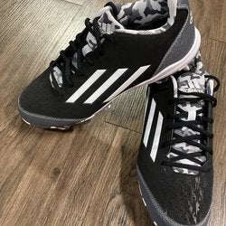 New Adidas Baseball Cleats, Size 9
