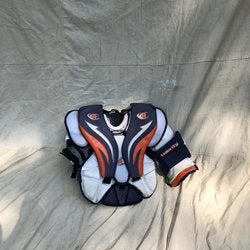 Junior Used Large Vaughn V4 7600 Goalie Chest Protector