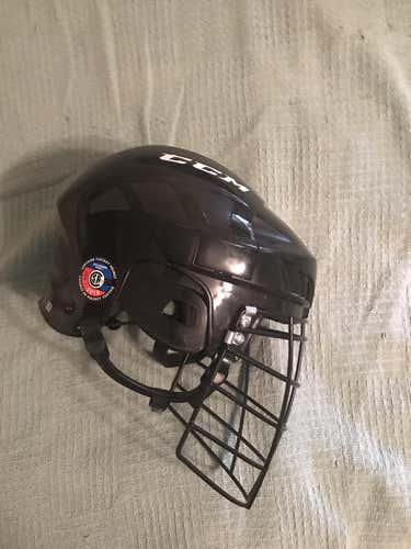 Black New Large CCM FL40 Helmet