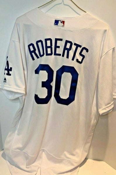 Authentic Majestic Flex Base LA Dodgers Dave Roberts Home Jersey-48 (XL)