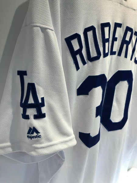 Authentic Majestic Flex Base LA Dodgers Dave Roberts Home Jersey-48 (XL)