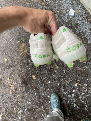 White Used Men's Size 8.5 (Women's 9.5) Adidas Copa Cleats