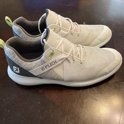 White Men's Size 12 (Women's 13) Footjoy Golf Shoes