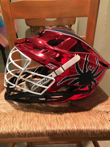 Richmond Used Red Chrome Cascade S Helmet