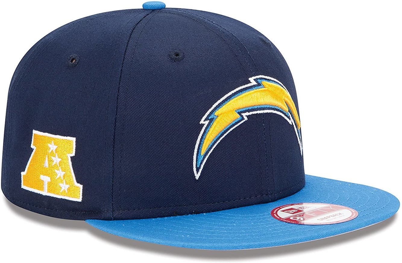  New Era Baycik Snap 9Fifty Snapback Cap, Blue, Small/Medium :  Sports & Outdoors