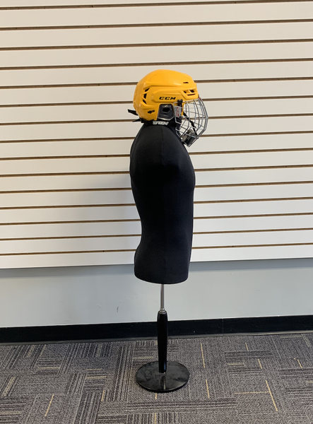 Yellow Used Small CCM Resistance 300 Helmet - USED ONCE